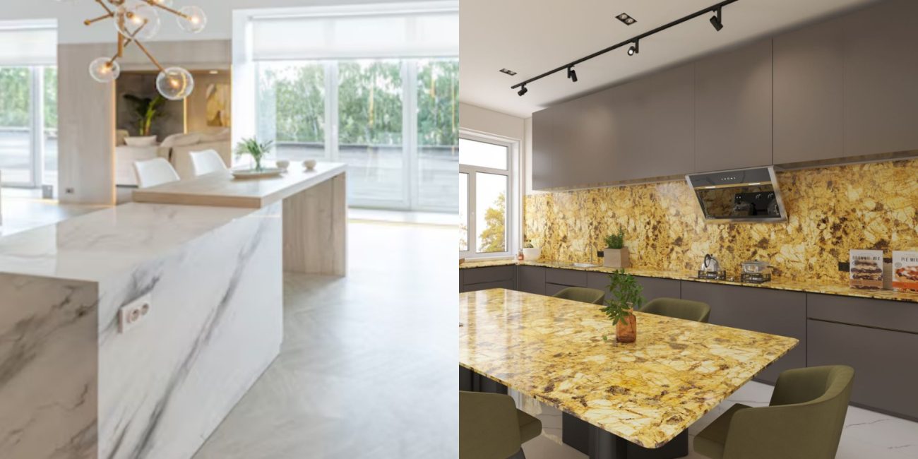 marble and granite